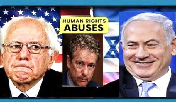 A Tidal Change or a Blemish in Blind US Support of Israel? | Republican Senator Rand Paul Joins Democrat Bernie Sanders in Demanding a Report on Israel’s Human Rights as Killed Gaza Children Exceed 10,000 and Civilians 24,0000.